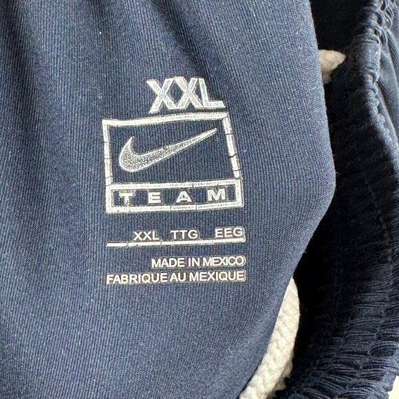NikeFit Navy Blue Mens Shorts XXL Polyester/Spandex Athletic Wear - Picture 5 of 7